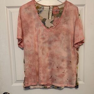 Aratta new size small Pink Floral Women's Top